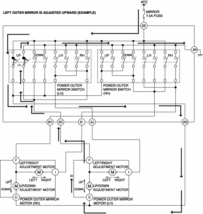 Electric Mirror Wiring Diagram from www.mcx5.org